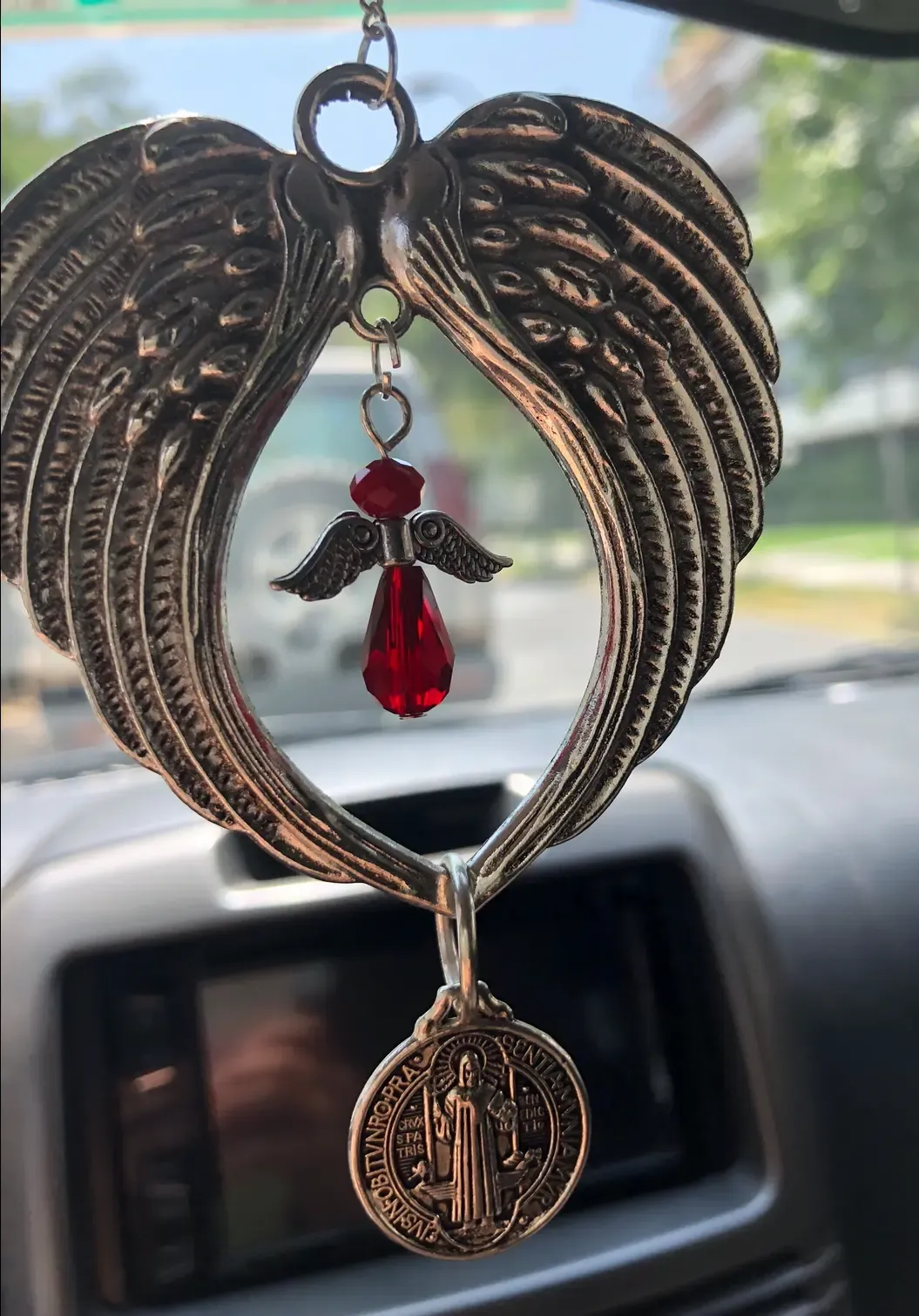 Protección de casa, autos, puertas. San Benito y Ángel guardián