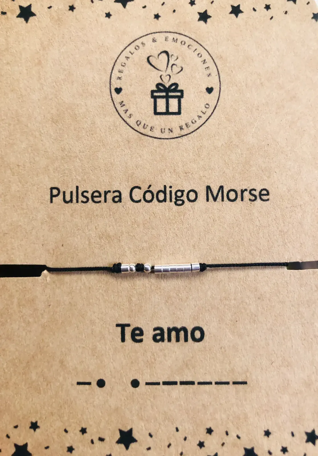 Pulsera código Morse Ten Fé